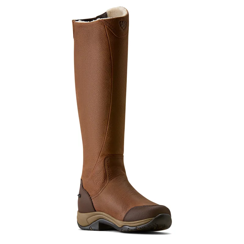Ariat Telluride Tall Sherpa Waterproof Womens Boots - Barn Brown-3
