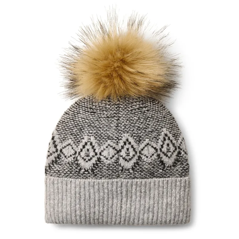 Ariat Willow Women's Beanie - Grey Heather-1