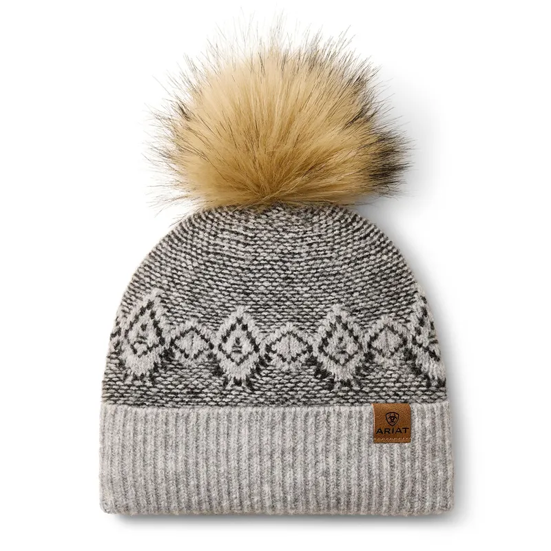 Ariat Willow Women's Beanie - Grey Heather