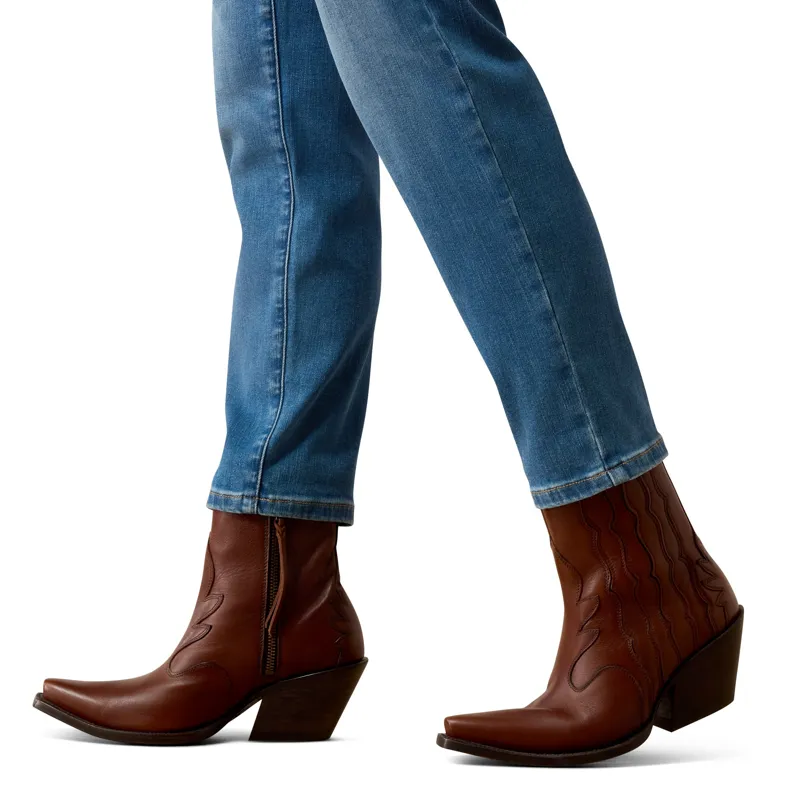 Ariat Revel Vilma Slim Ultra Stretch Slim Straight Leg Jeans - Pomona-4