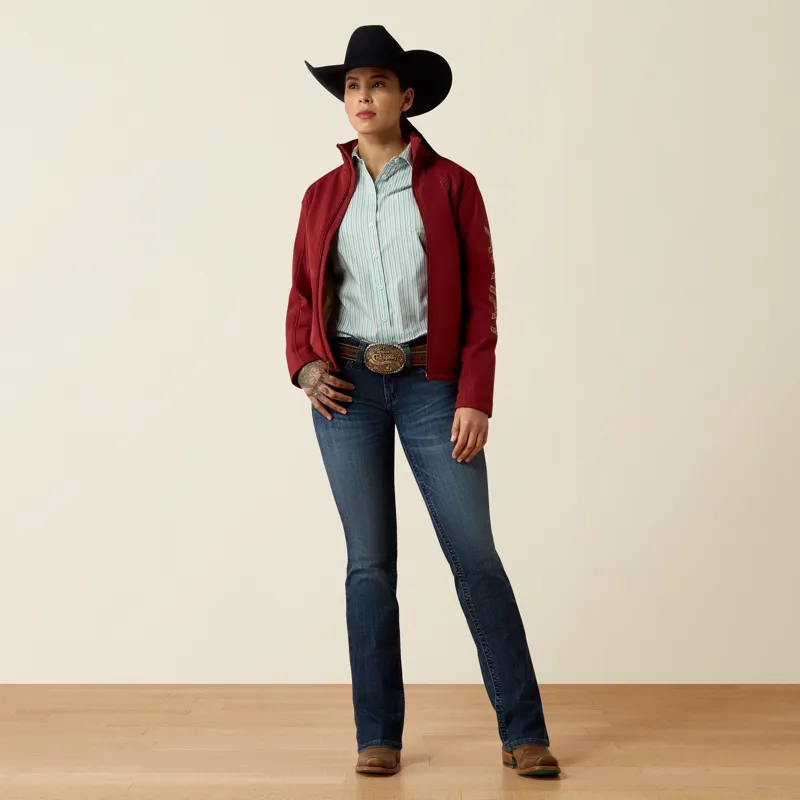 Ariat Luisa Womens Mid Rise Boot Cut Jeans - Pasenda-7