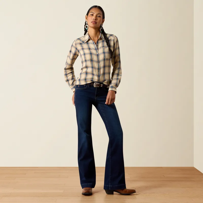 Ariat Billie Jean Womens Shirt - Horizon Plaid-3