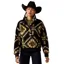 Ariat Berber Snap Front Womens Sweatshirt - Gambit Southwest Print