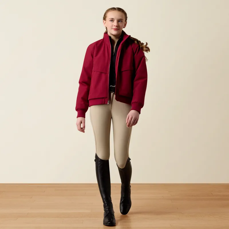Ariat Stable 2.0 Youth Insulated Jacket - Beet Red-4