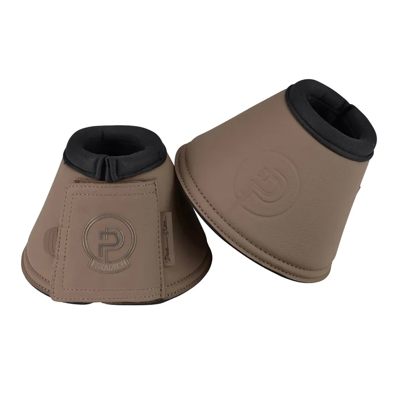 Eskadron Platinum Faux Leather Overreach Boots - Smokey Taupe