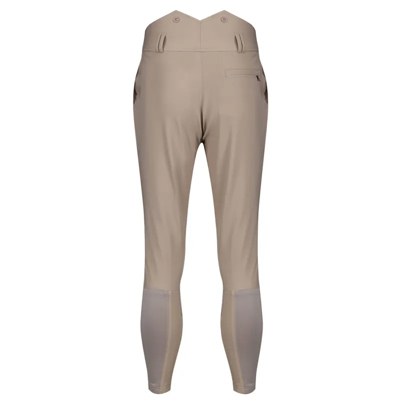 Equetech Foxhunter Hybrid Knee Patch Mens Competition Breeches - Beige-1