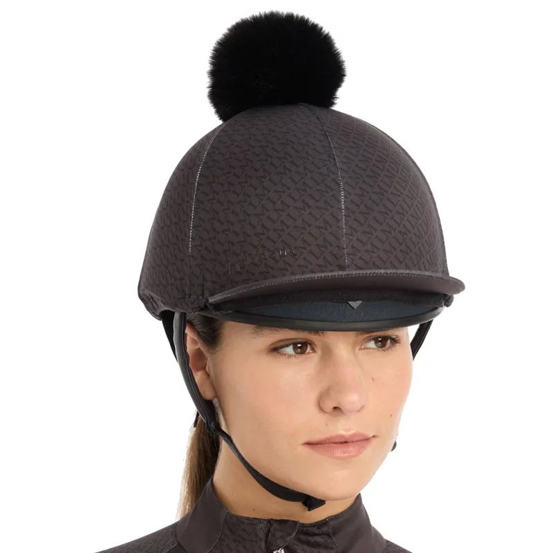 LeMieux Faith Hat Silk - Cinder-6