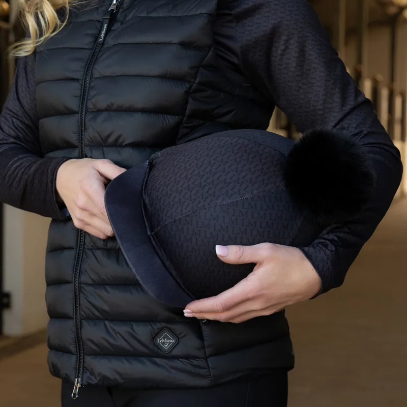 LeMieux Faith Hat Silk - Cinder-2