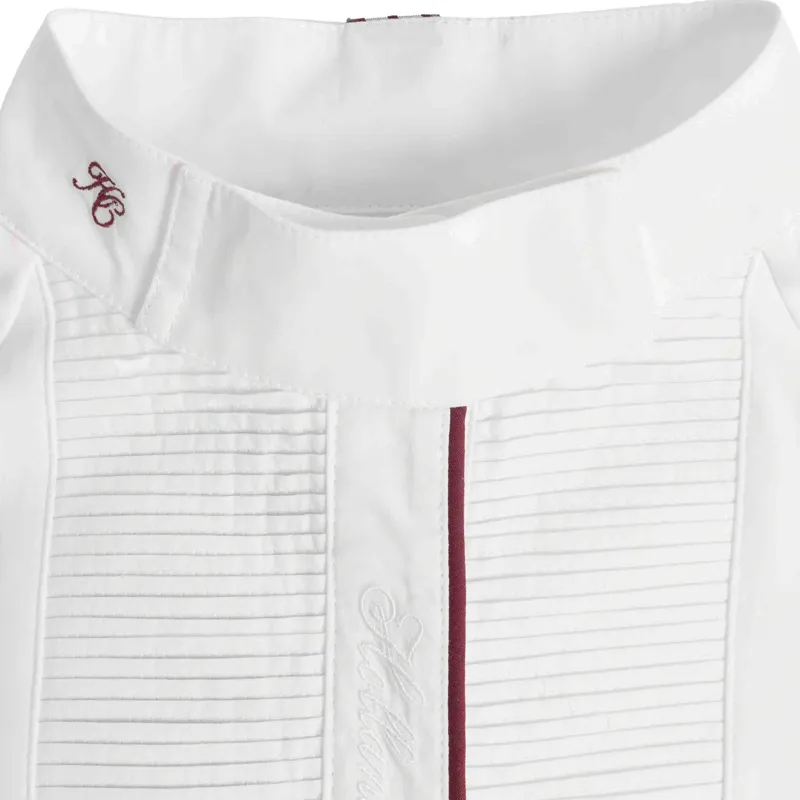 Holland Cooper Farleigh Womens Long Sleeve Show Shirt - White-1