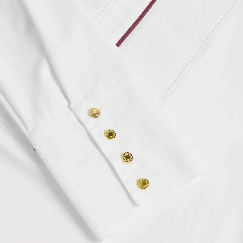 Holland Cooper Farleigh Womens Long Sleeve Show Shirt - White-2