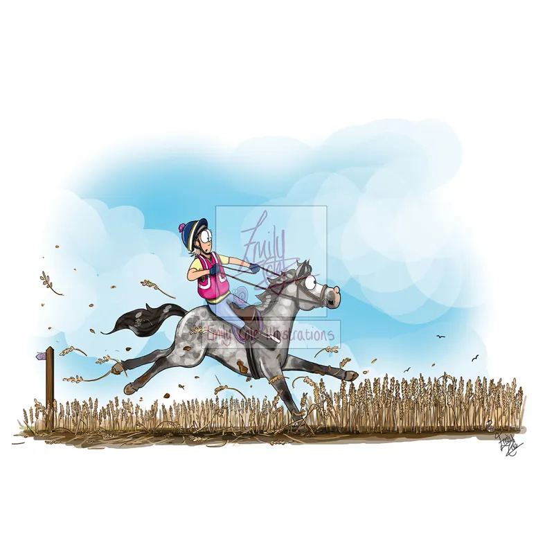 Emily Cole Greeting Card - Farmer's Field-1