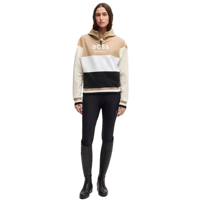 BOSS Equestrian Faye Womens Hoodie - Signature Camel-3