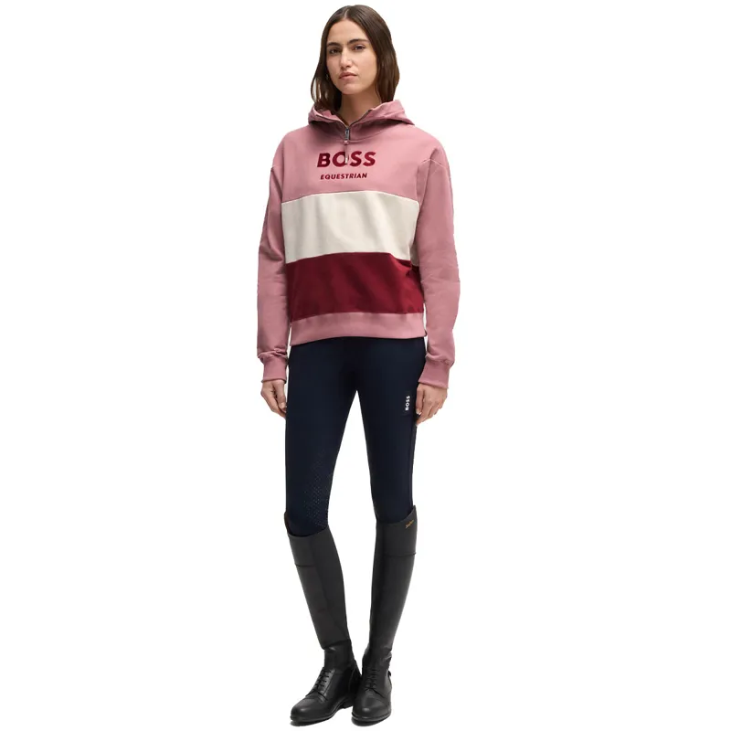 BOSS Equestrian Faye Womens Hoodie - Rose Haze -3