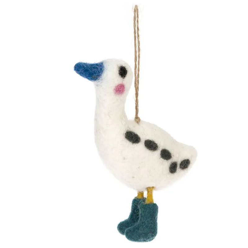Sophie Allport Felt Bauble - Runner Duck