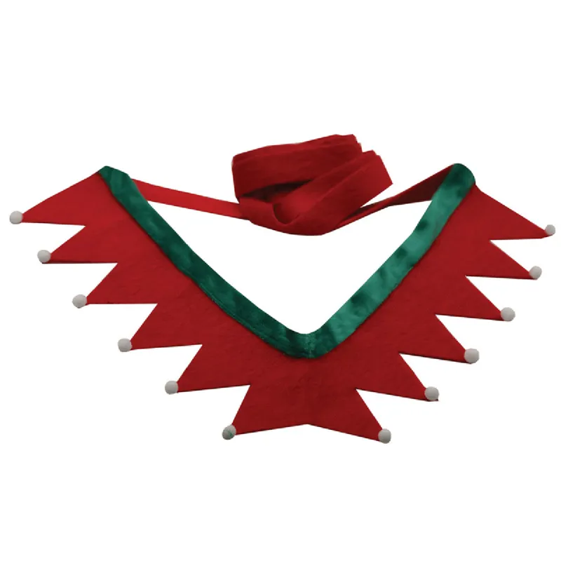 Equetech Festive Christmas Breastplate - Red/Green