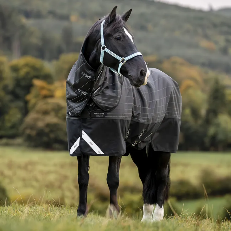 Amigo 1200D FieldSafe Reflectech Plus 100g Turnout Rug - Reflective-1