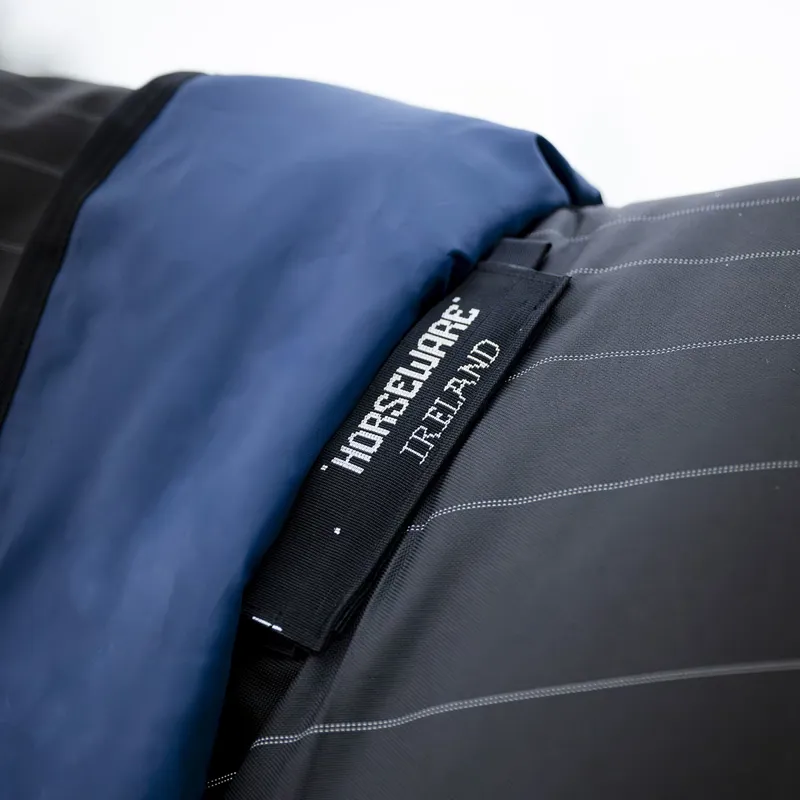 Amigo 1200D FieldSafe Reflectech Plus 0g Turnout Rug - Black/Reflective-13