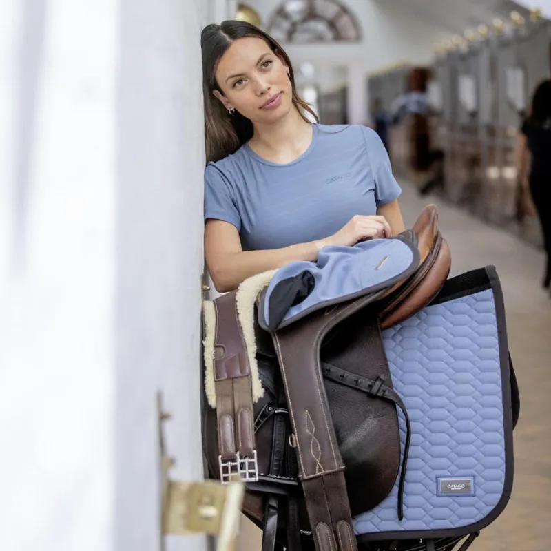 Catago FIR-Tech Grand Dressage Saddlecloth - Flint Stone-1