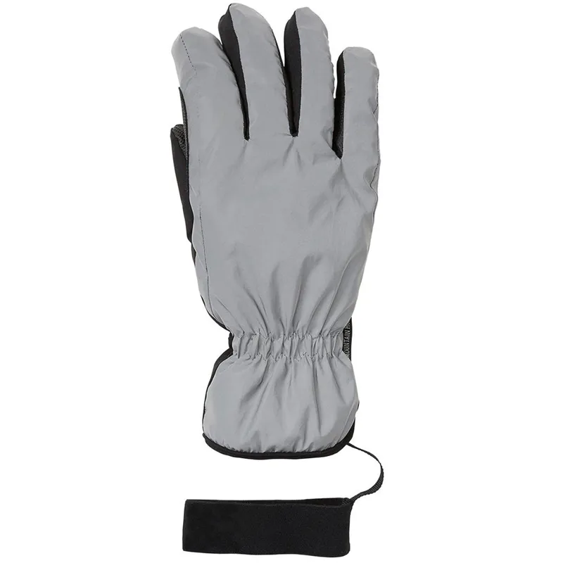 Mountain Horse Flash Reflective Junior Gloves - Silver