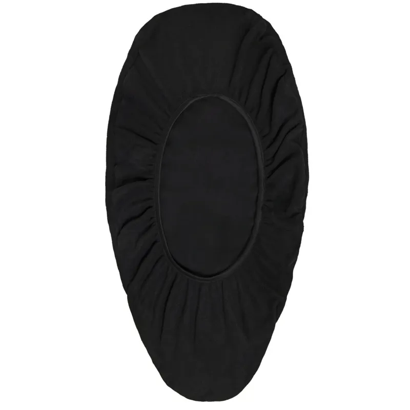 QHP Fleece Bridle Cover - Black-1