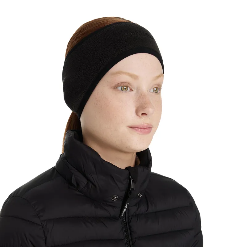 LeMieux Womens Fleece Ear Warmer - Black-2