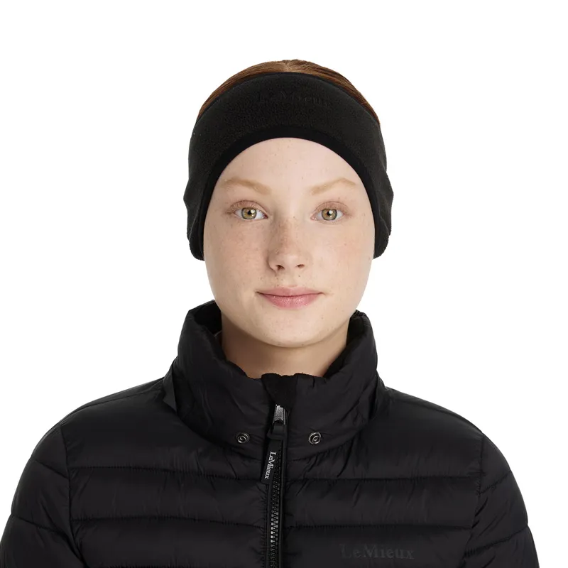 LeMieux Womens Fleece Ear Warmer - Black-1