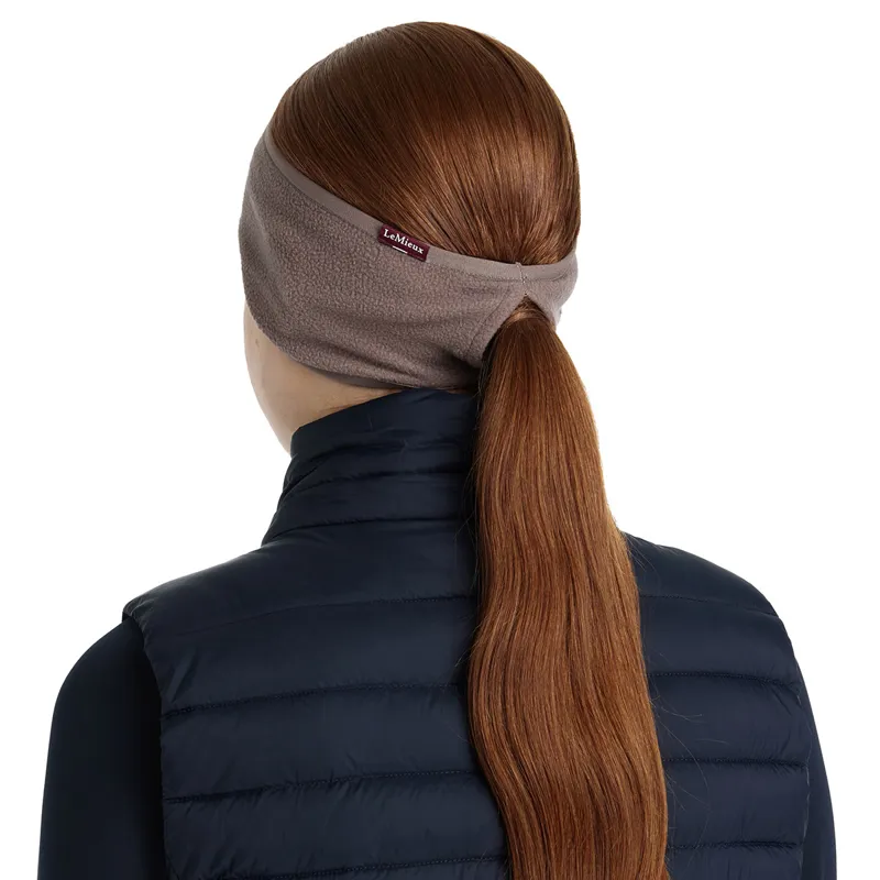LeMieux Womens Fleece Ear Warmer - Walnut-4