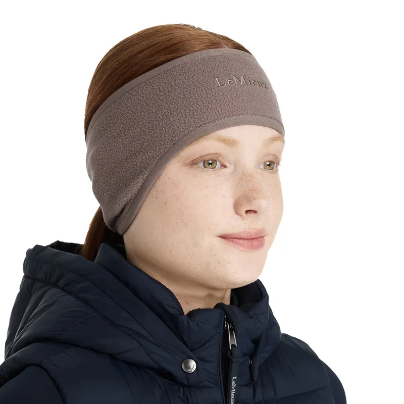 LeMieux Womens Fleece Ear Warmer - Walnut-3