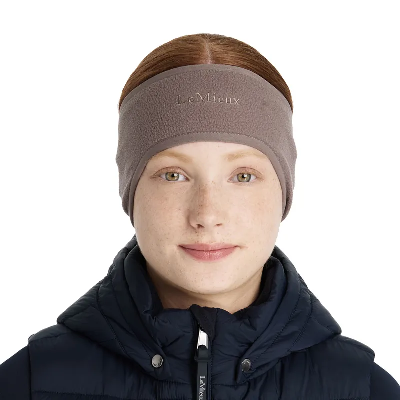LeMieux Womens Fleece Ear Warmer - Walnut-2