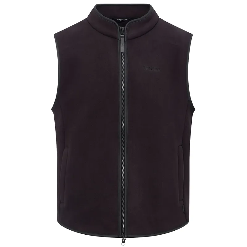 LeMieux Mens Fleece Gilet - Black-1