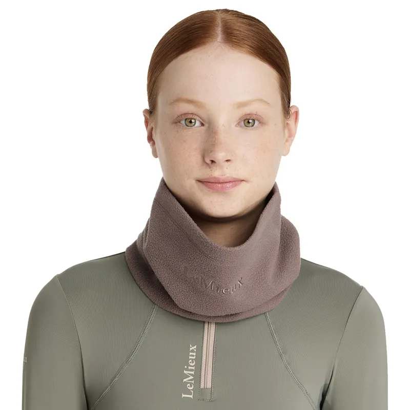 LeMieux Fleece Snood - Walnut-4