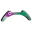 Flex-on Green Composite Specials Stirrup Magnets - Gradient Purple Green