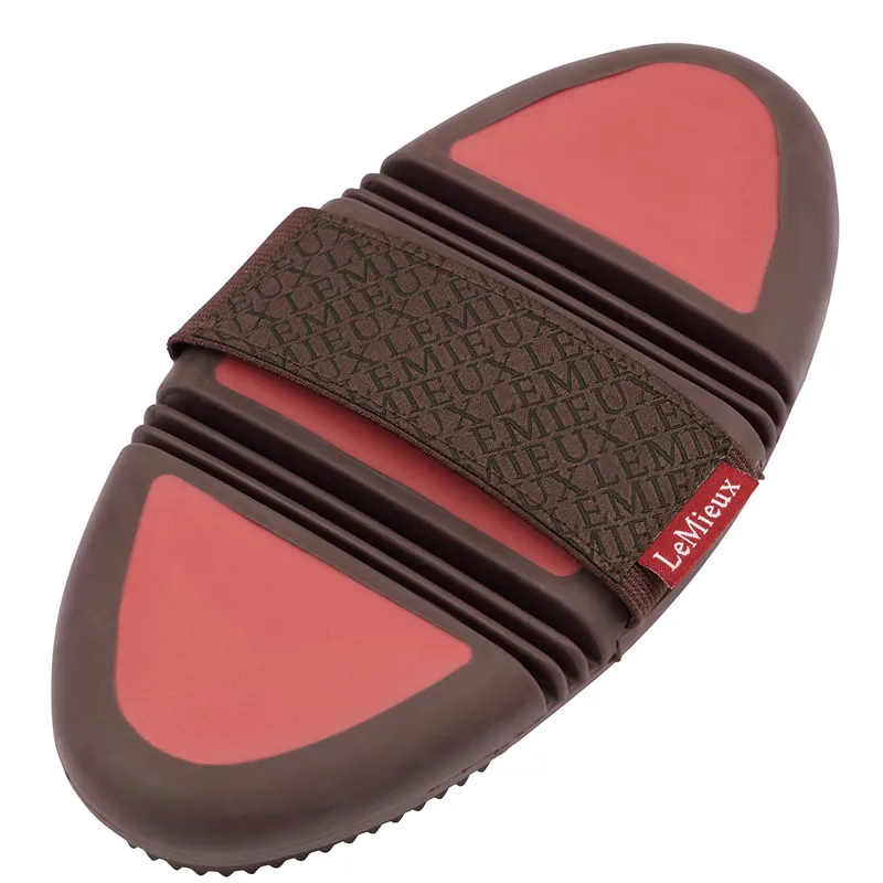 LeMieux Flexi Curry Comb - Cranberry-1