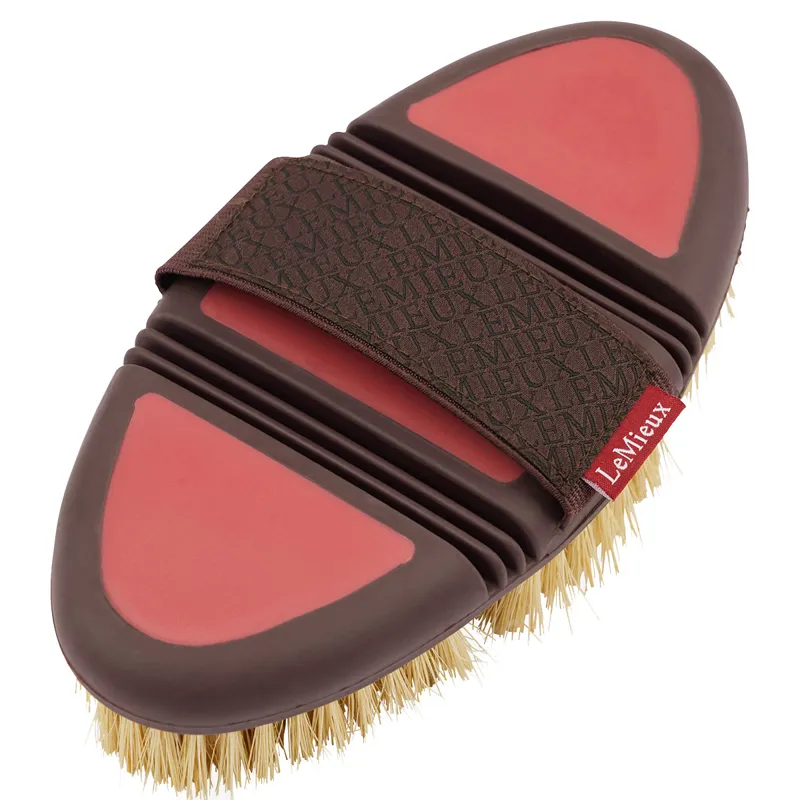 LeMieux Flexi Scrubbing Brush - Cranberry-2
