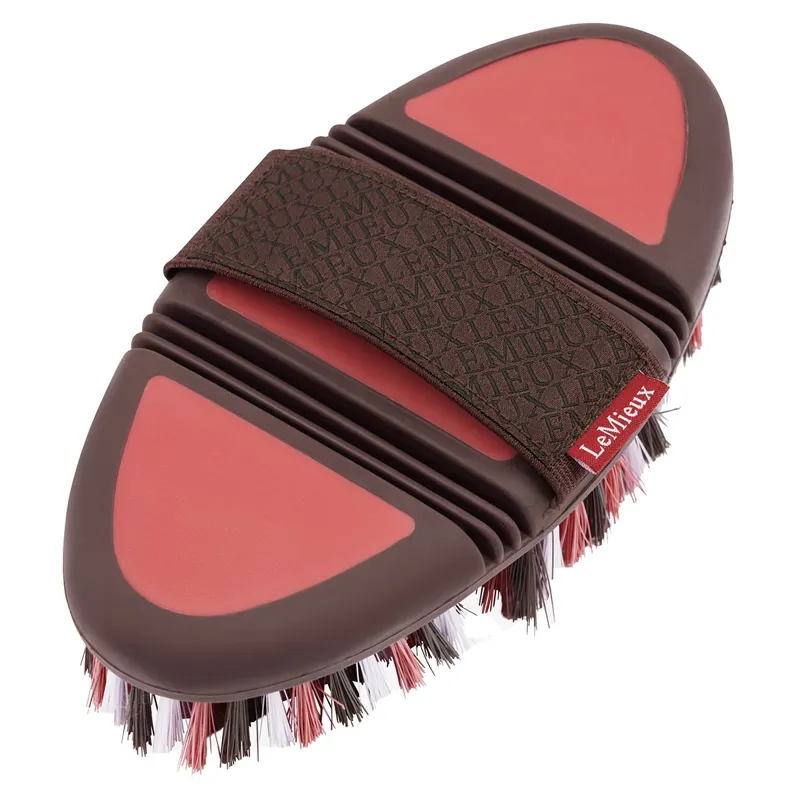 LeMieux Flexi Soft Body Brush - Cranberry-1