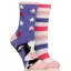 Sockshop Wild Feet Cosy Lounge Junior Socks 2 Pack - Cow