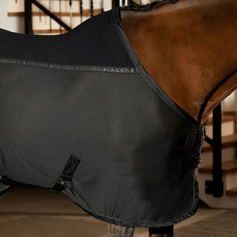Eskadron Platinum Pro Cover Fly Cooler Rug - Black-3