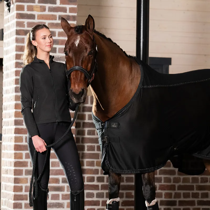 Eskadron Platinum Pro Cover Fly Cooler Rug - Black-1