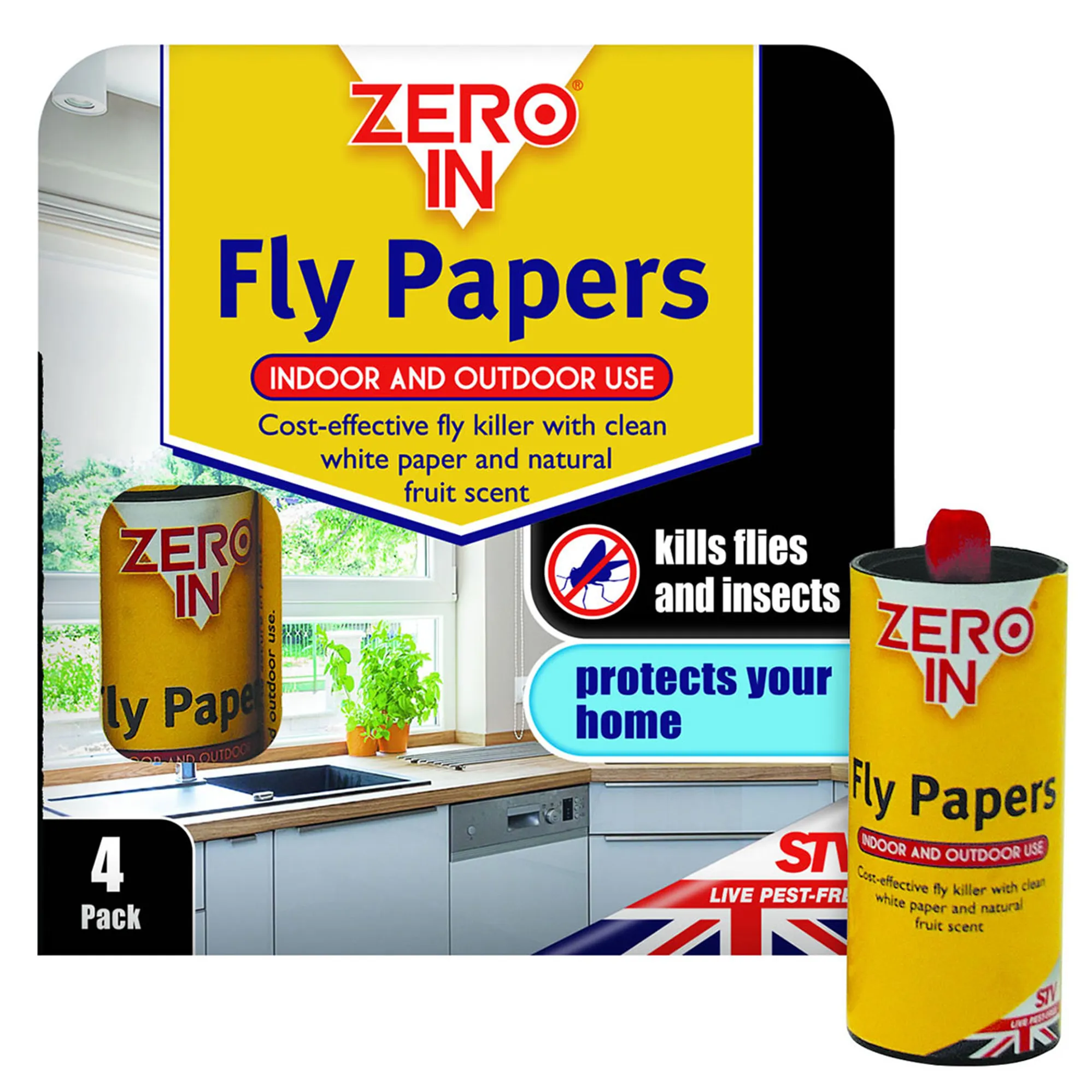 Zero In Fly Papers