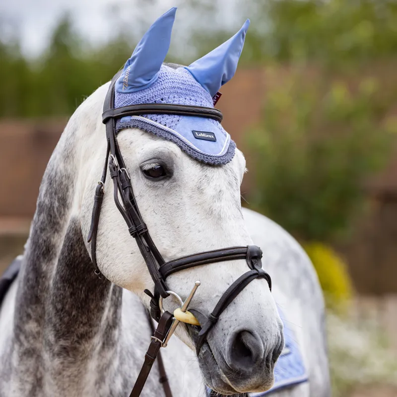 LeMieux x This Esme Fly Hood - Corn Blue-1