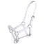 QHP Chico Leather Foal Headcollar - White
