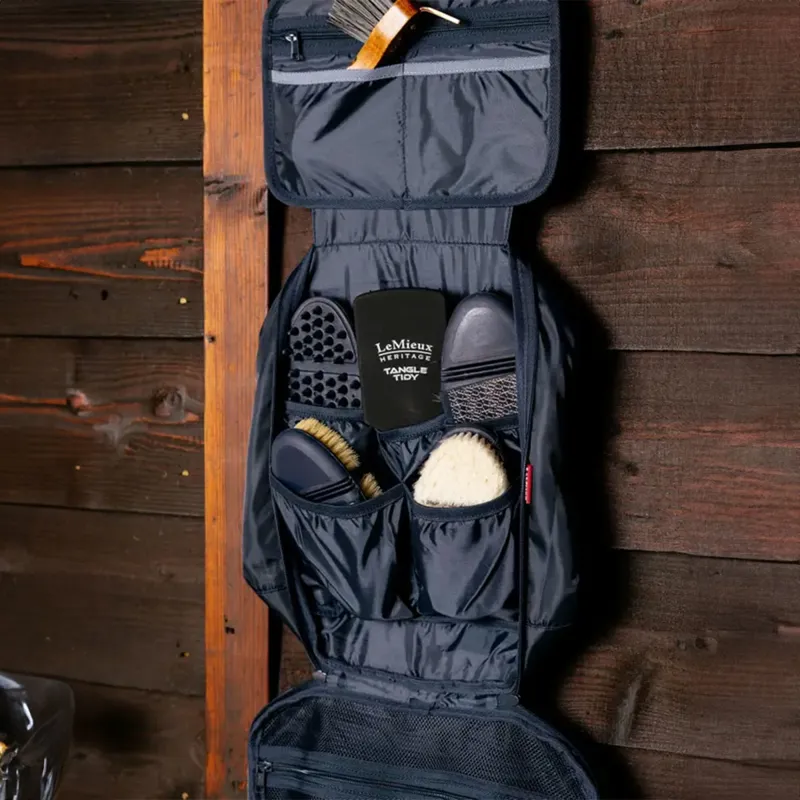 LeMieux Fold Down Pocket Organiser - Navy-3