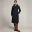 Holland Cooper Folgate Womens Long Waterproof Rain Coat - Ink Navy