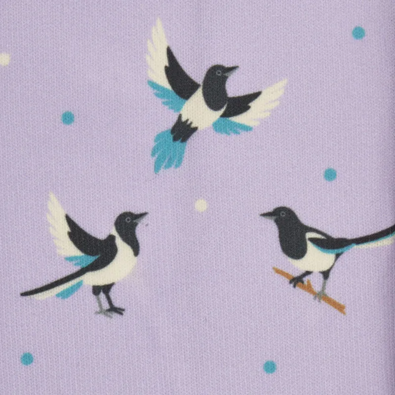 LeMieux Footsie Adults Tall Riding Socks - Lilac/Magpie-1