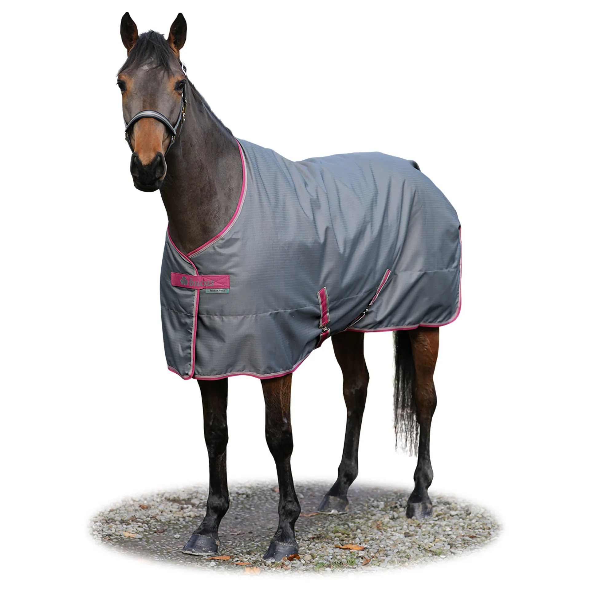 Bucas Freedom 300g Stable Rug - Smoke Grey
