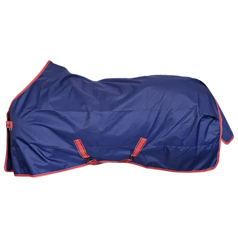 Bucas Freedom Pony 0g Standard Neck Turnout Rug - Navy/Grape