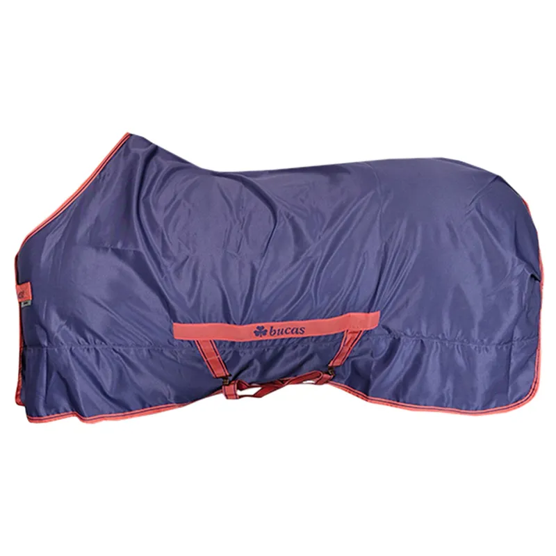 Bucas Freedom Pony Twill Stable Sheet - Navy/Grape
