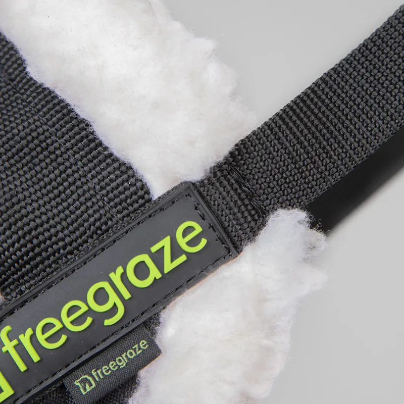 FreeGraze Deluxe Comfort Grazing Muzzle - Black-6