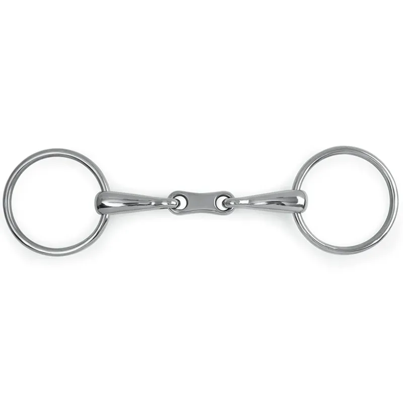 Shires French Link Loose Ring Snaffle Bit