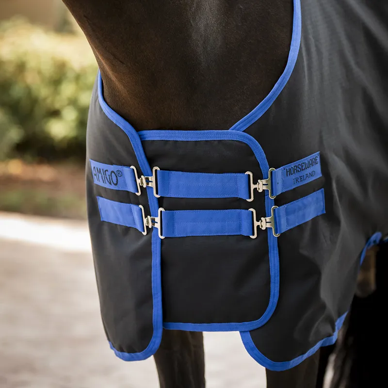 Amigo Front Chest Expander - Black/Blue-2